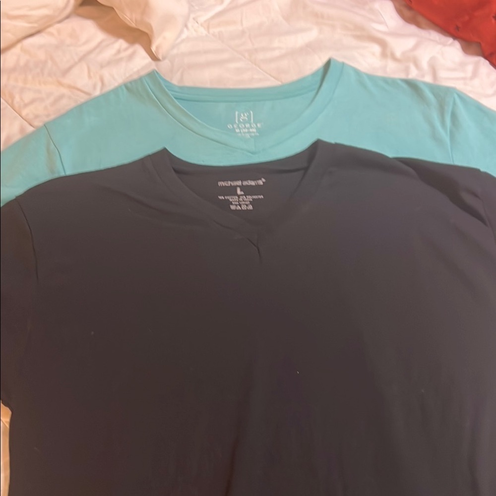 Goodfellow & Co Black and Blue Short Sleeve Tees